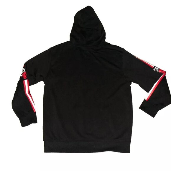 Chicago Bulls Boys Kids Youth Unk Black Hoodie Sweatshirt Sz. XL 18-20 Nba - Picture 2 of 3